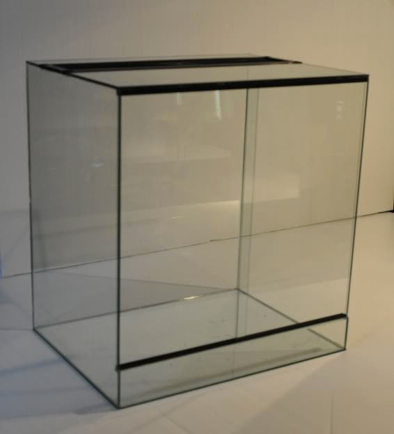 22″L x 17″D x 36″T Glass Reptile Terrarium