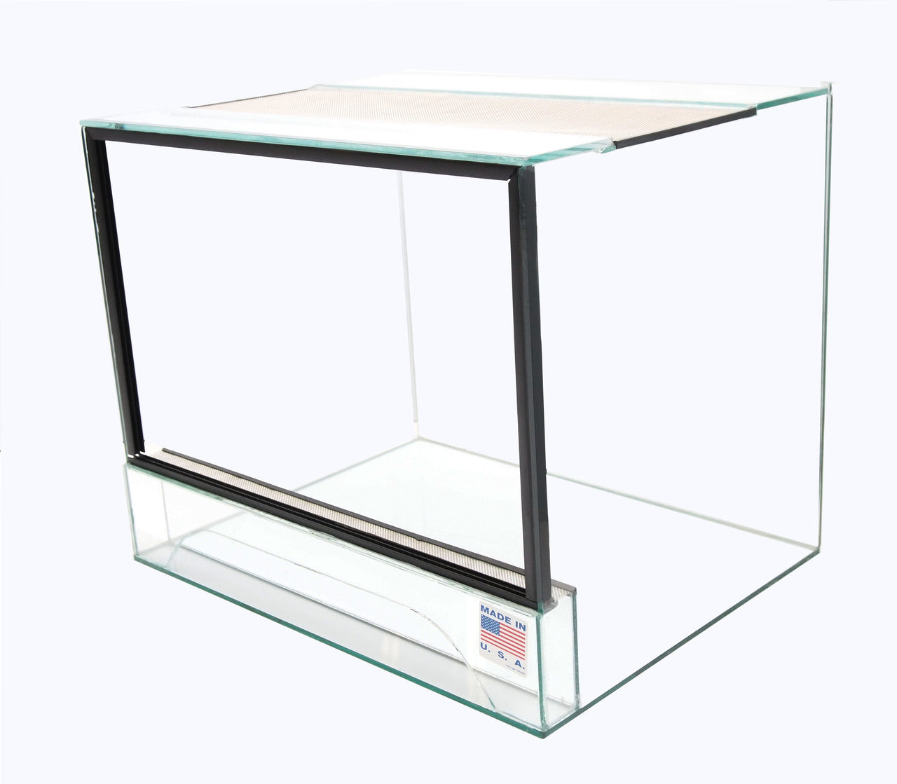 22″L x 17″D x 18″T Glass Venomous Reptile Terrarium