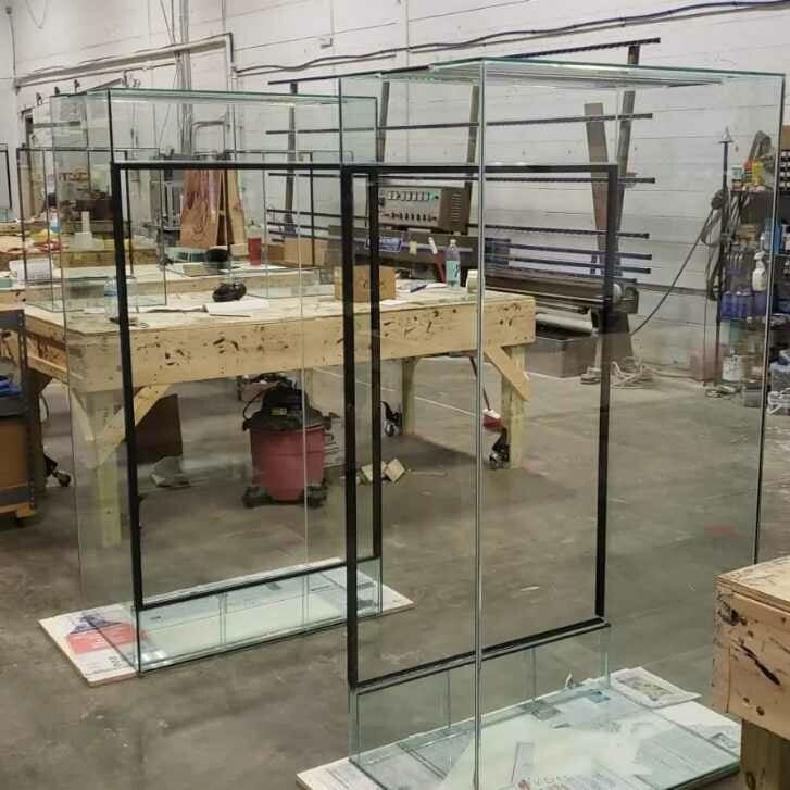 36"L x 24"D x 72"T Glass Reptile Terrarium