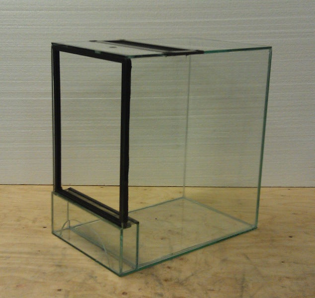 11″L x 17″D x 12″T DUAL Glass Reptile Terrariums