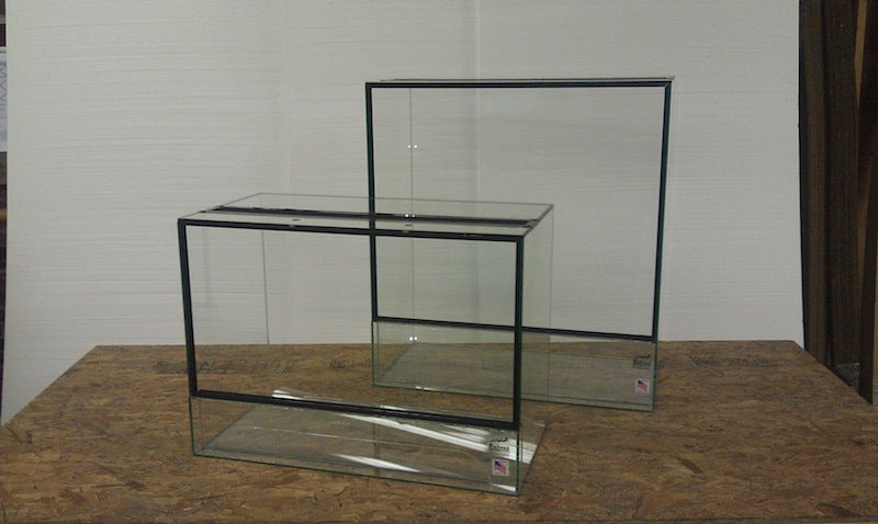 36"L x 24"D x 24"T Glass Reptile Terrarium