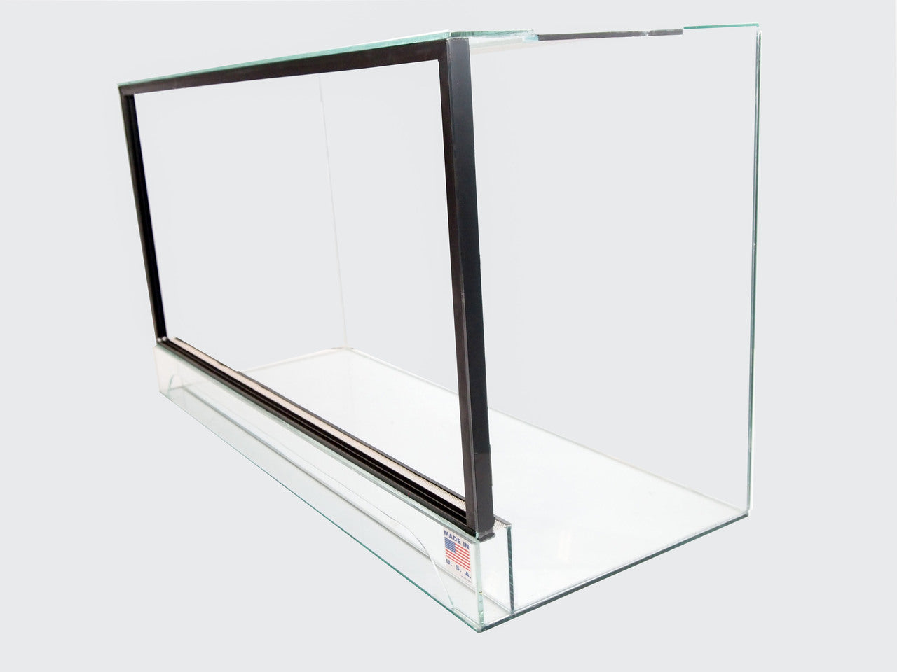 44″L x 17″D x 24″T Glass Reptile Terrarium